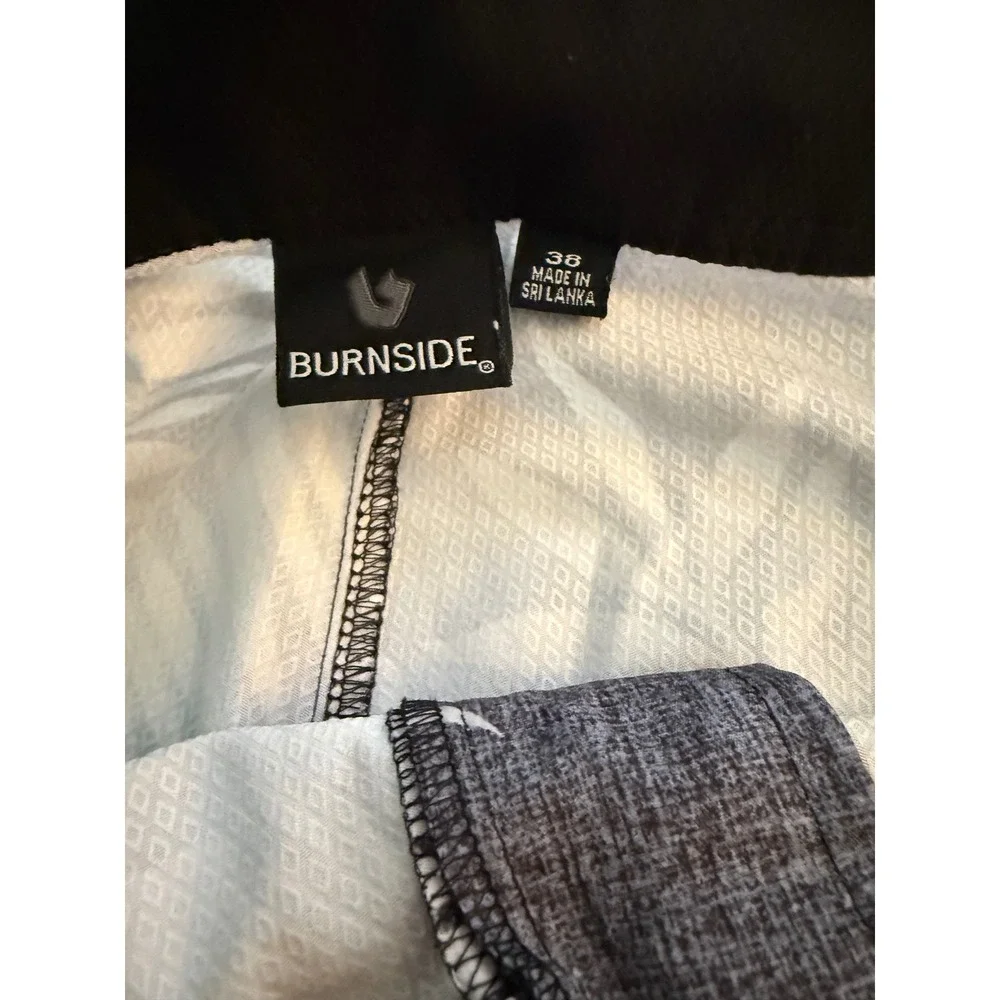 Burnside Board Shorts Mens 38 Charcoal Swimming Trunk Surf Beach Comfort Stretch